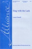 Sing with the Lark SATB choral sheet music cover